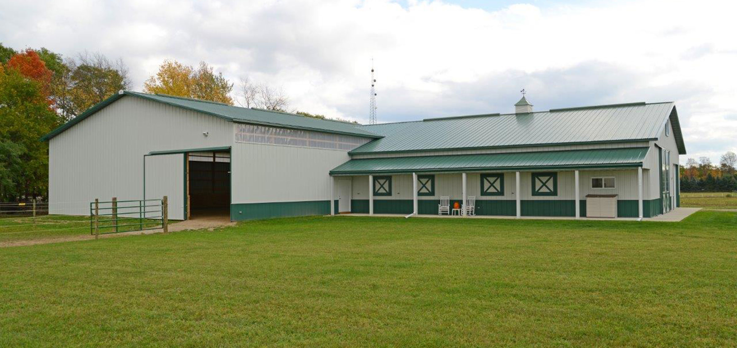 Equestrian Riding Arenas and Stables