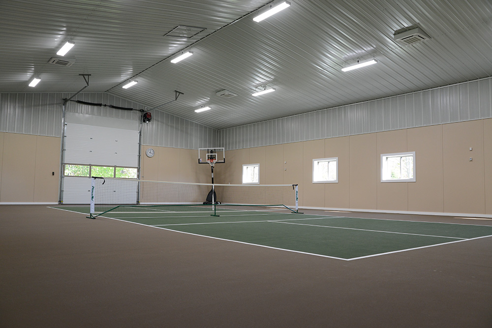 Pole Barn Indoor Sports Building