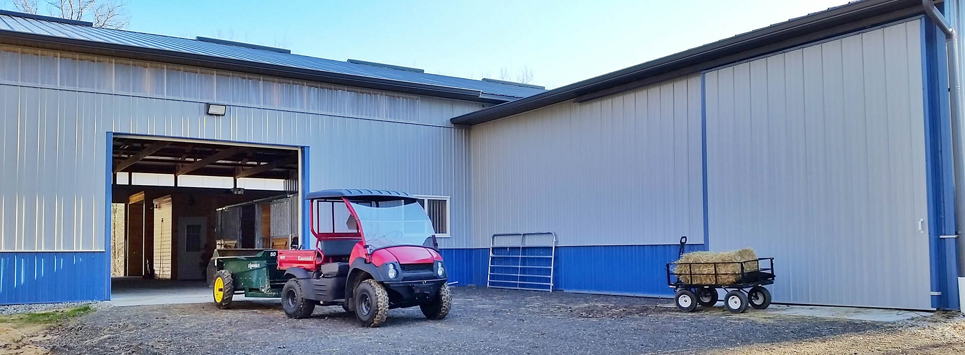 Pole Barn Equestrian Facility