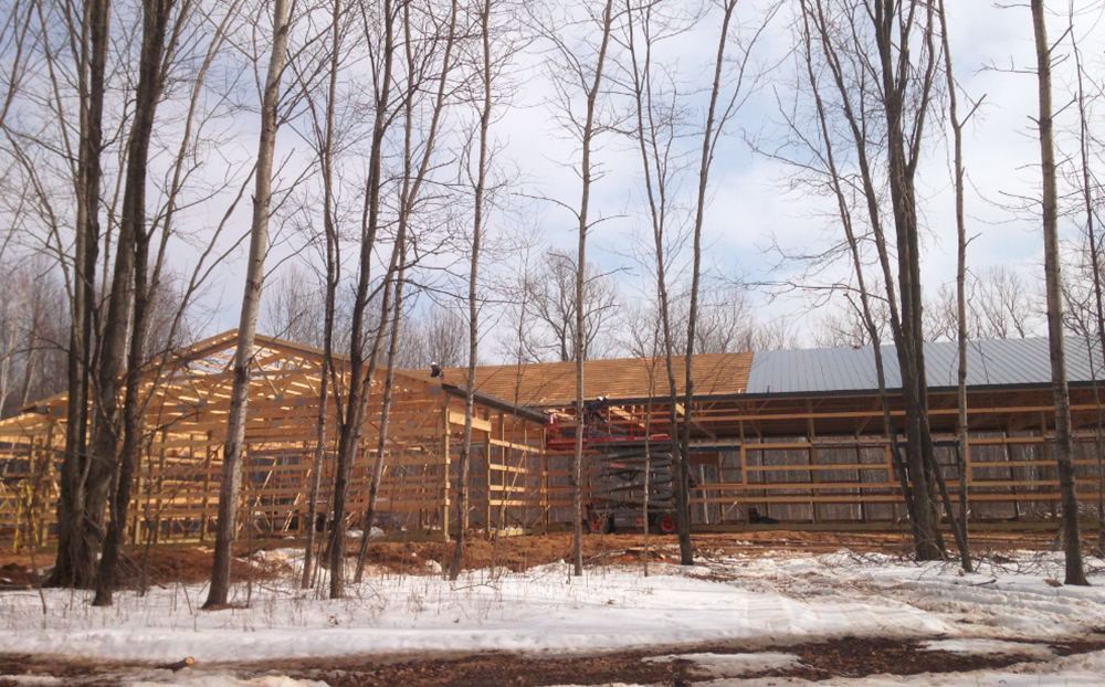 Pole Barn Horse Building