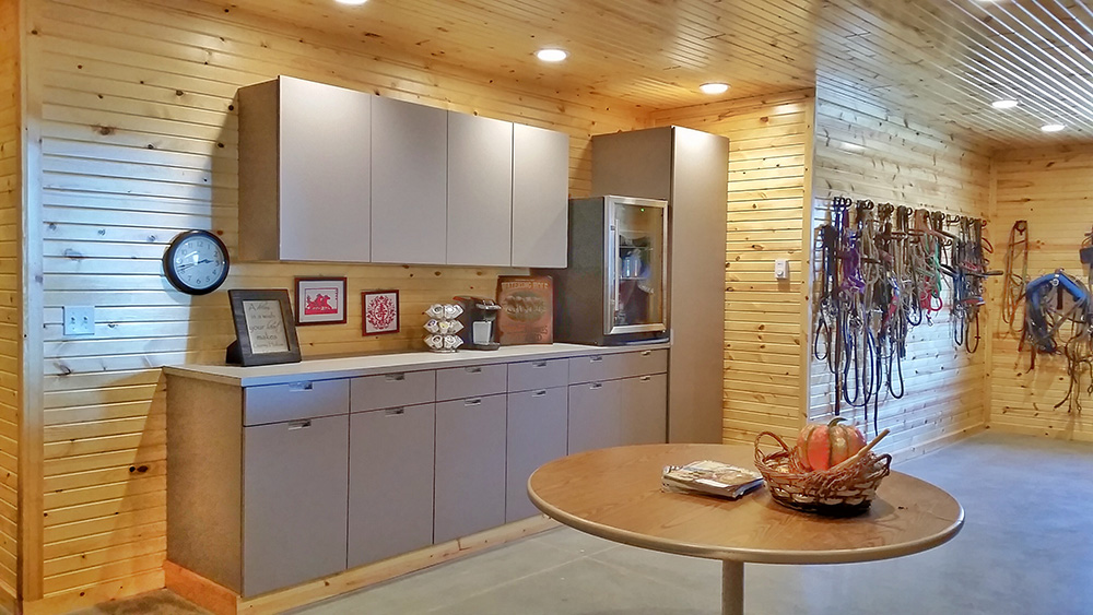 Horse Barn Tack Area