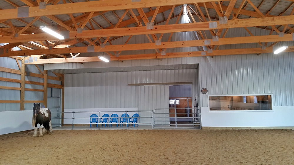 Horse Barn Riding Arena